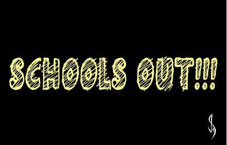 Schools Out!!! font